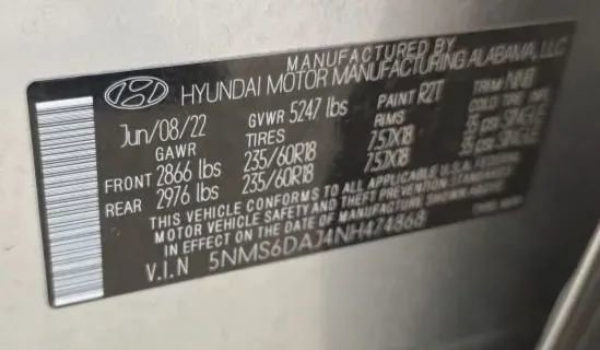 Used 2022 Hyundai Santa Fe XRT image 56