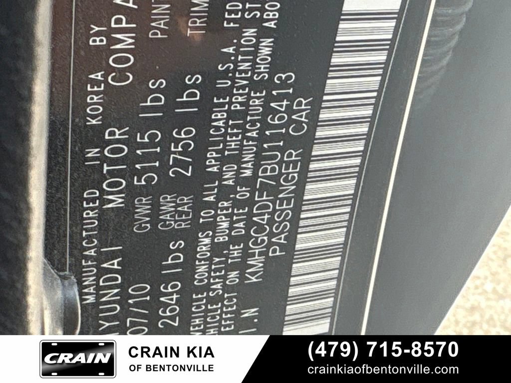 Used 2011 Hyundai Genesis 4.6 RWD image 29
