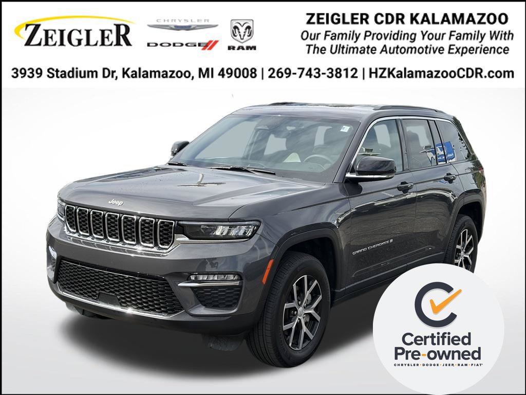 Certified 2025 Jeep Grand Cherokee Limited AWD/4WD image 1