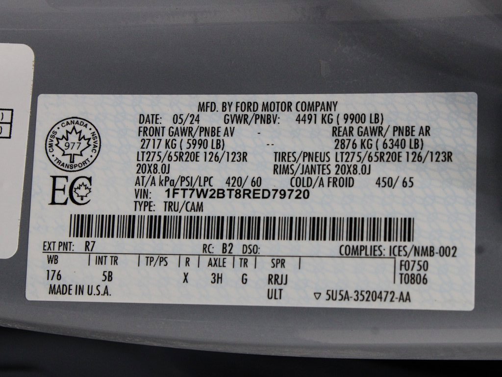 Used 2024 Ford F250 Lariat w/ Lariat Ultimate Package image 82