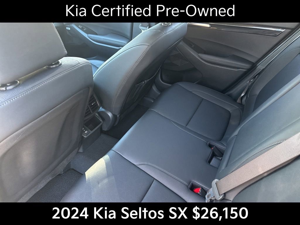 Certified 2024 Kia Seltos SX w/ SX Sunroof Package image 15