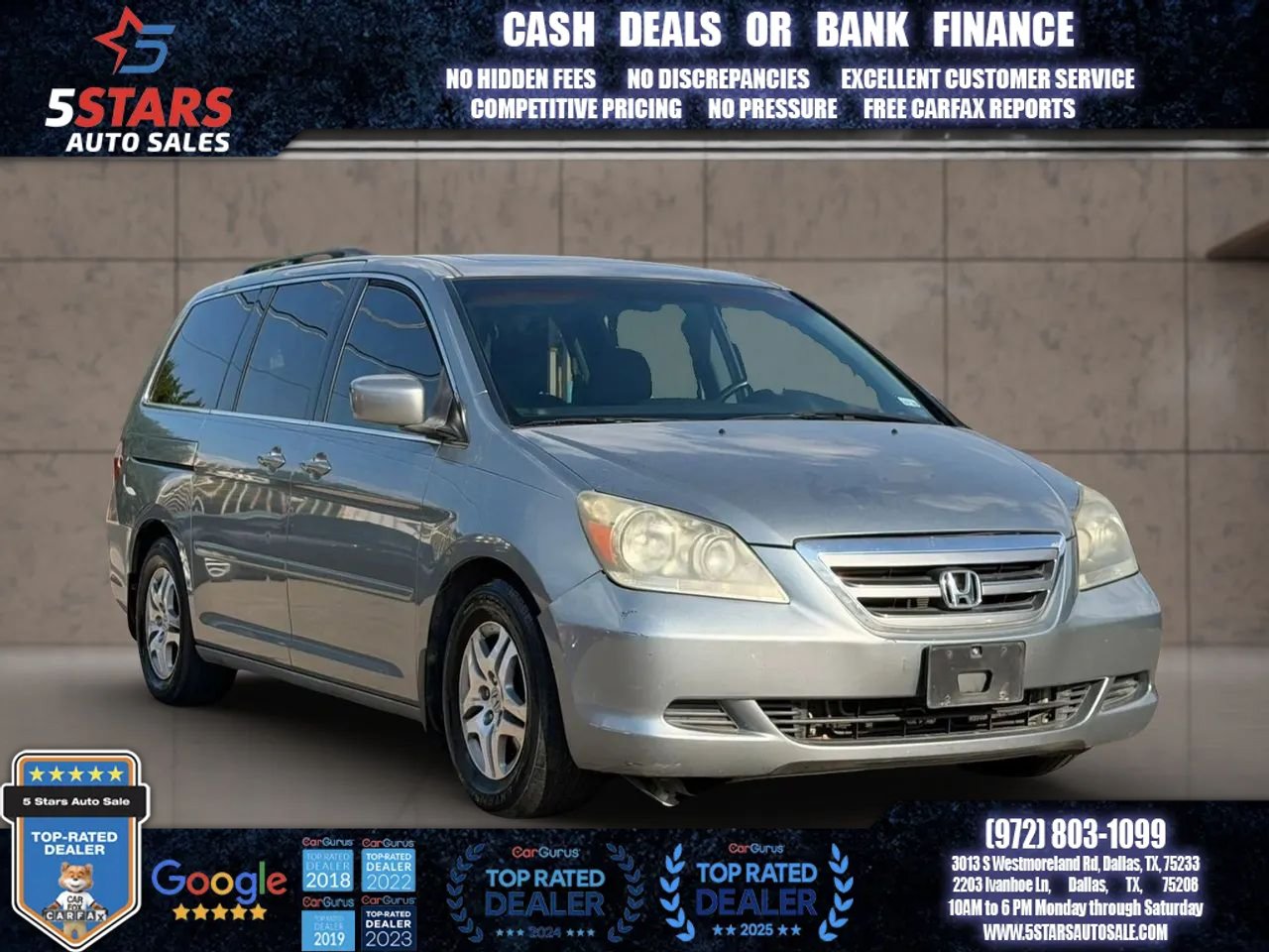 Used 2007 Honda Odyssey EX-L image 1