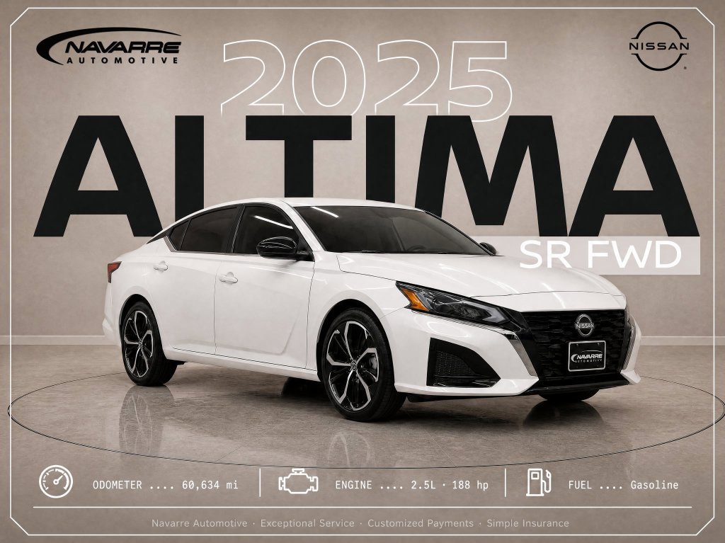 Used 2025 Nissan Altima 2.5 SR