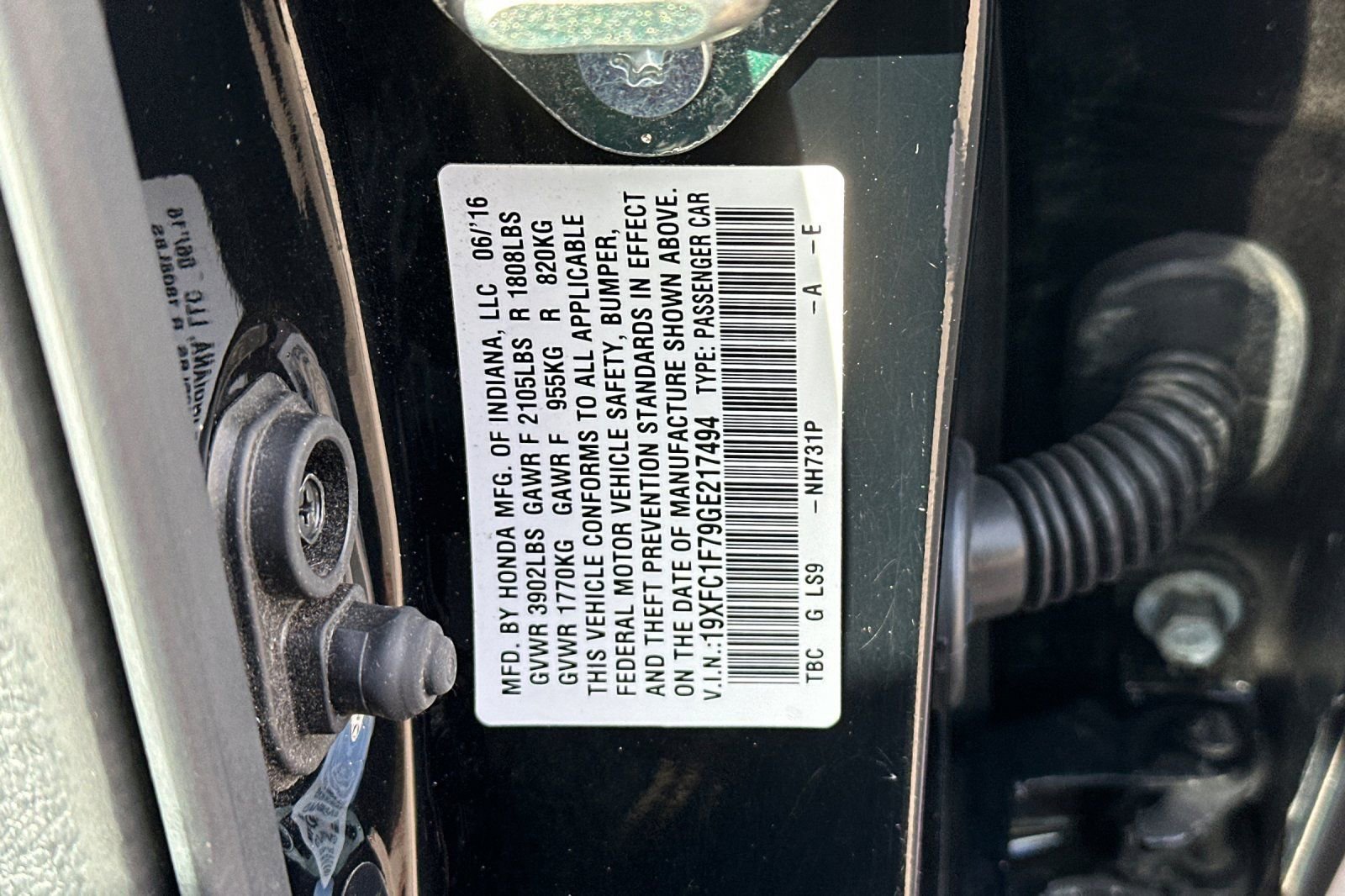 Used 2016 Honda Civic EX-L image 33