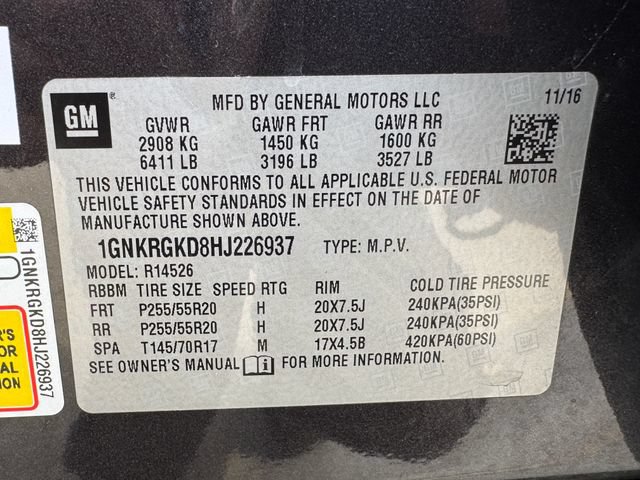 Used 2017 Chevrolet Traverse LT w/ Style and Technology Package FWD image 17