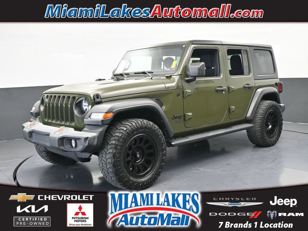 Used 2021 Jeep Wrangler Unlimited Sport 360° Tour