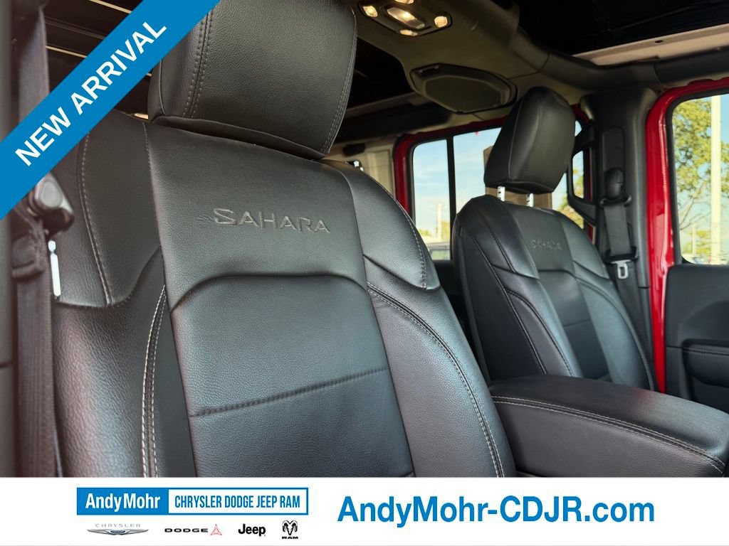 Used 2021 Jeep Wrangler Unlimited Sahara w/ Cold Weather Group AWD/4WD image 21
