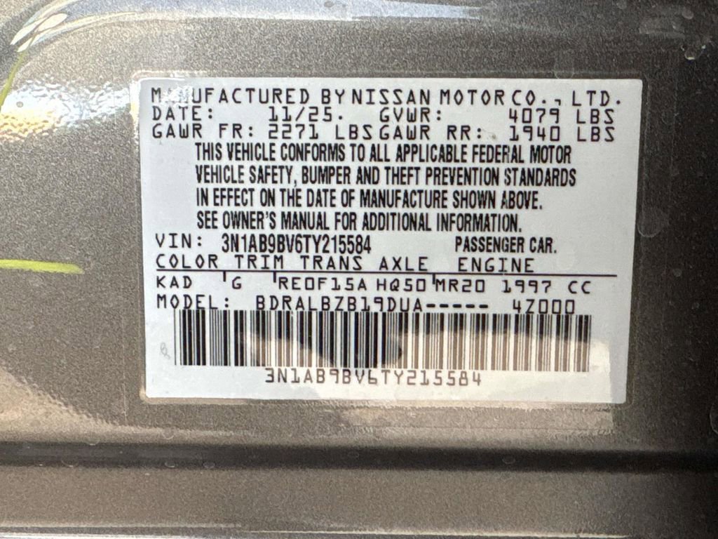 New 2026 Nissan Sentra S w/ Floor Mat Package FWD image 20