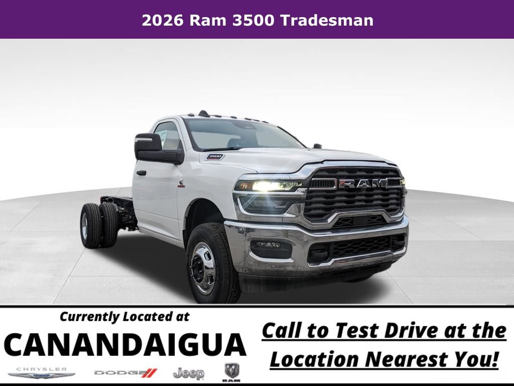 New 2026 RAM 3500 Tradesman w/ Chrome Appearance Group A AWD/4WD image 1