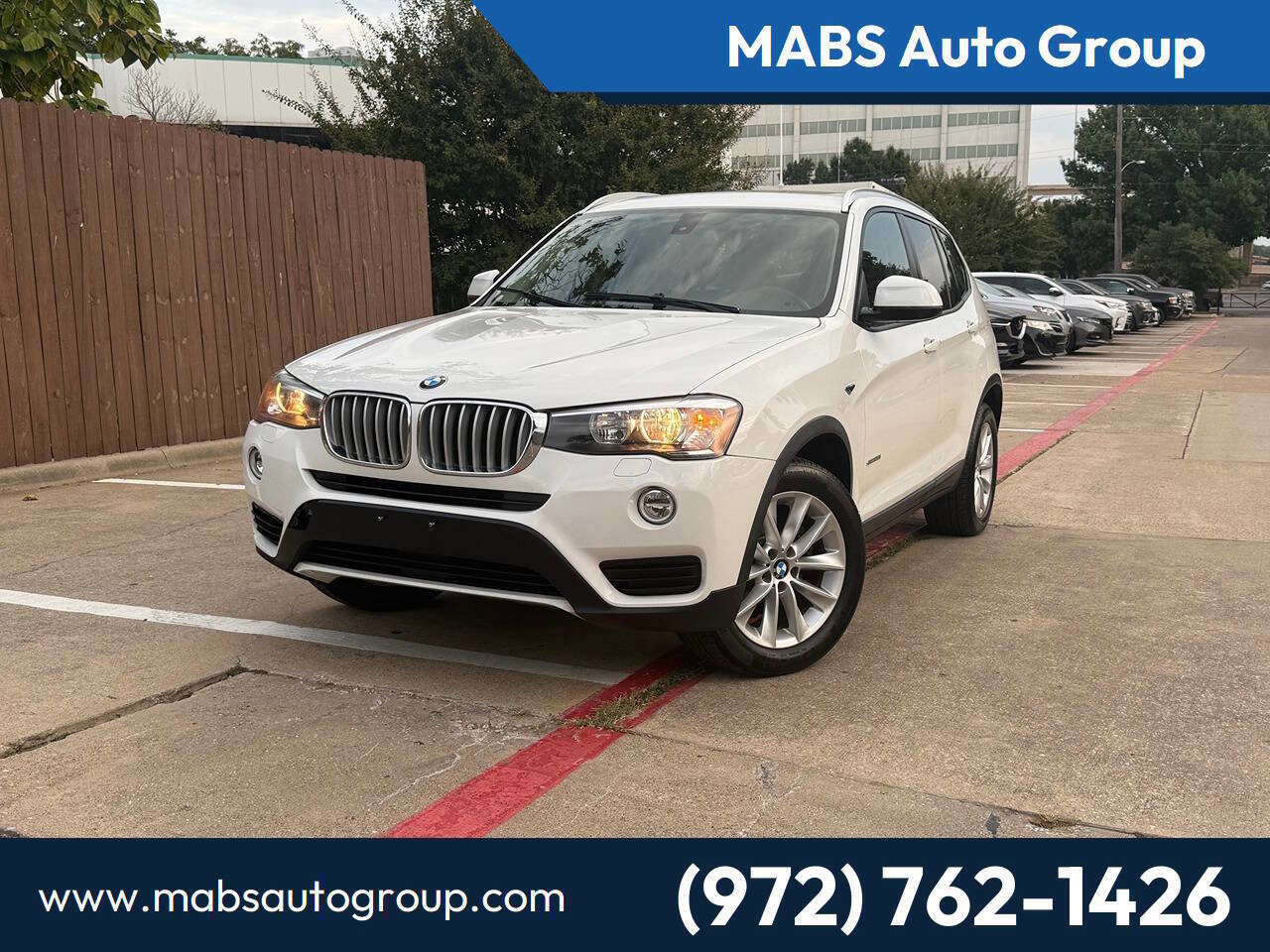Used 2017 BMW X3 sDrive28i