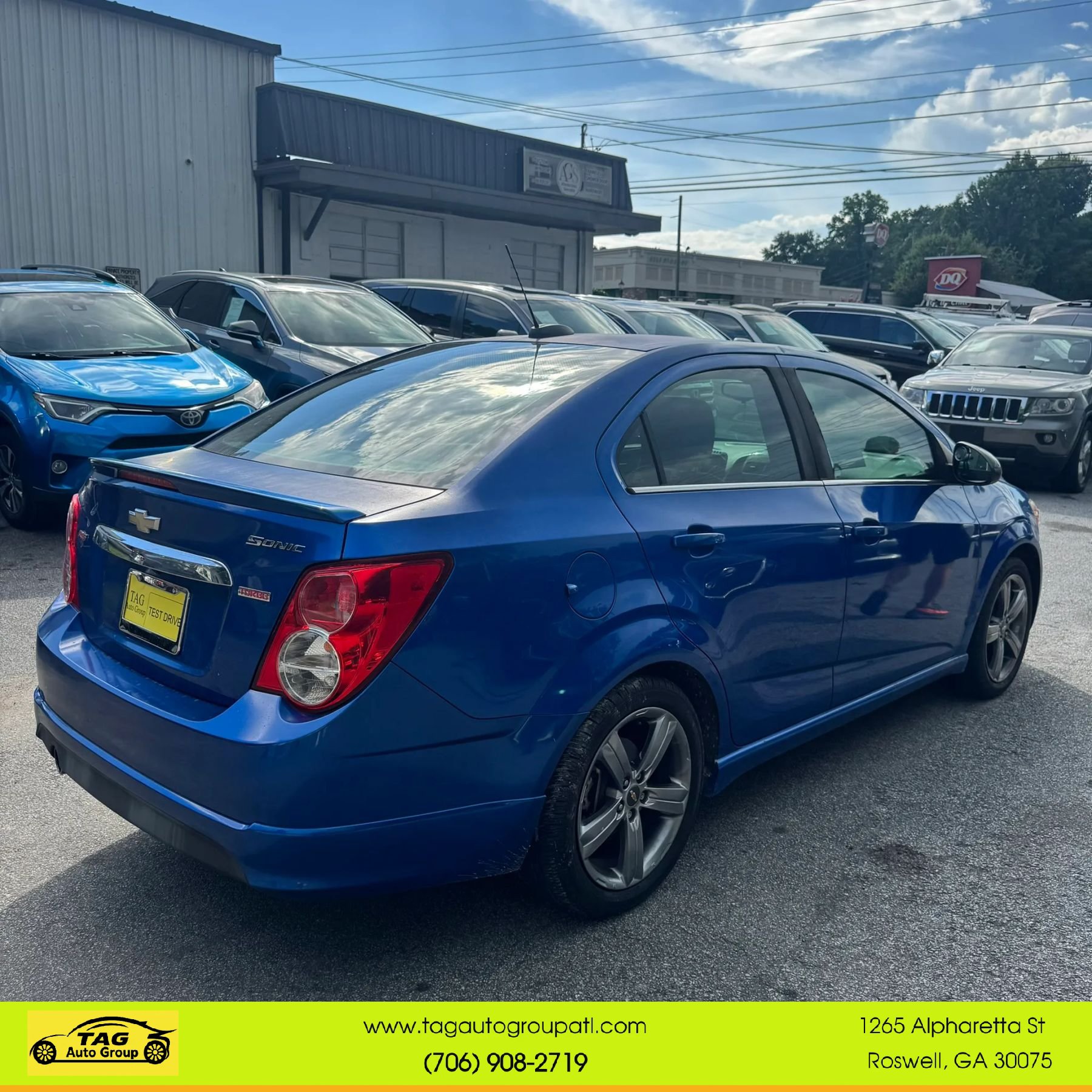 Used 2016 Chevrolet Sonic RS FWD image 4