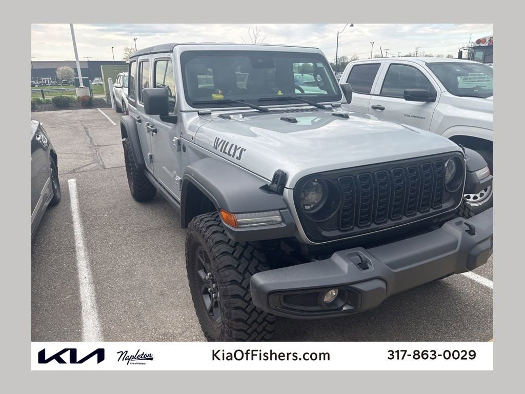 Used 2024 Jeep Wrangler Willys image 1