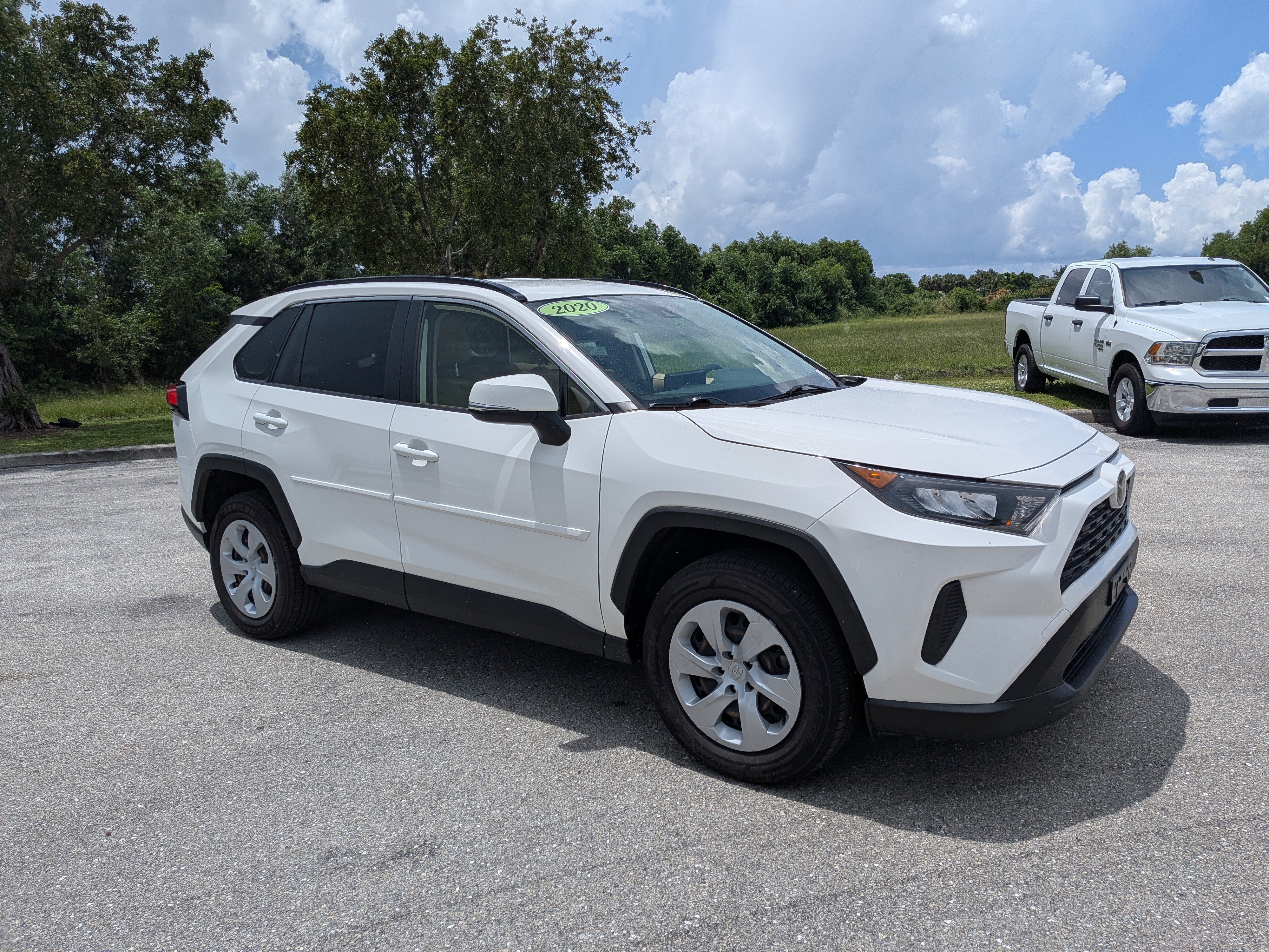 Used 2020 Toyota RAV4 LE w/ All Weather Liner Package AWD/4WD image 2