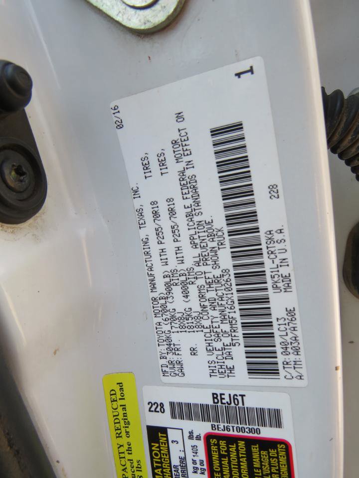 Used 2016 Toyota Tundra SR image 27