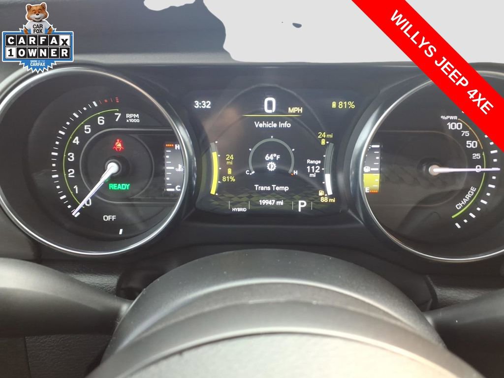 Used 2023 Jeep Wrangler Willys 4xe w/ Cold Weather Group image 23