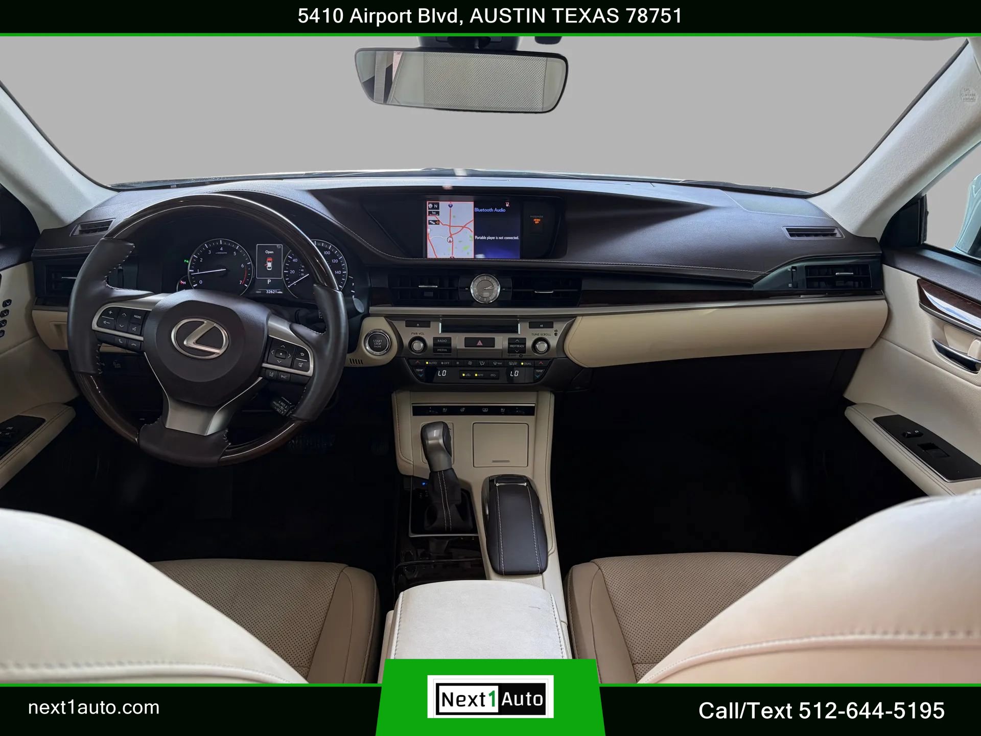 Used 2018 Lexus ES 350 w/ Luxury Package w/Wood Trim FWD image 20