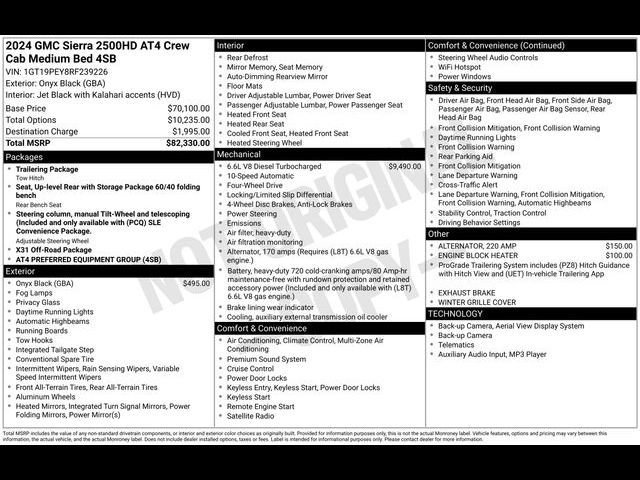 Certified 2024 GMC Sierra 2500 AT4 AWD/4WD image 26