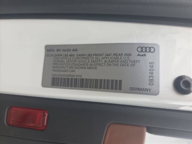 Used 2024 Audi A4 2.0T Premium w/ Convenience Package AWD/4WD image 19