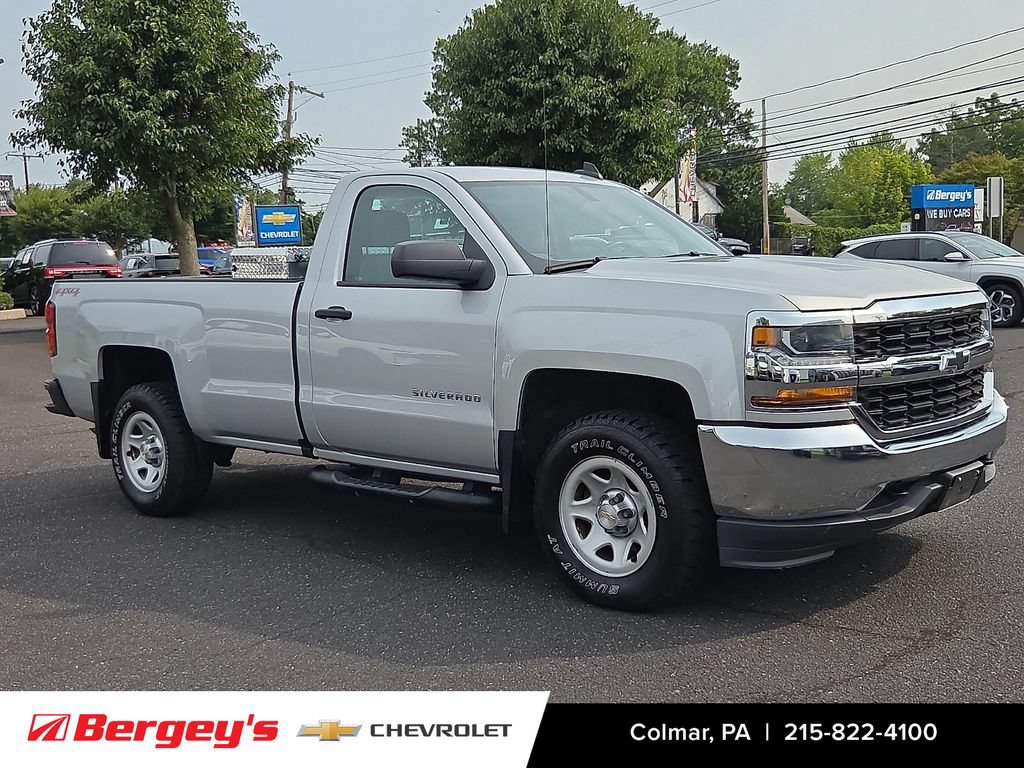 Certified 2016 Chevrolet Silverado 1500 W/T w/ Snow Plow Prep Package AWD/4WD image 3