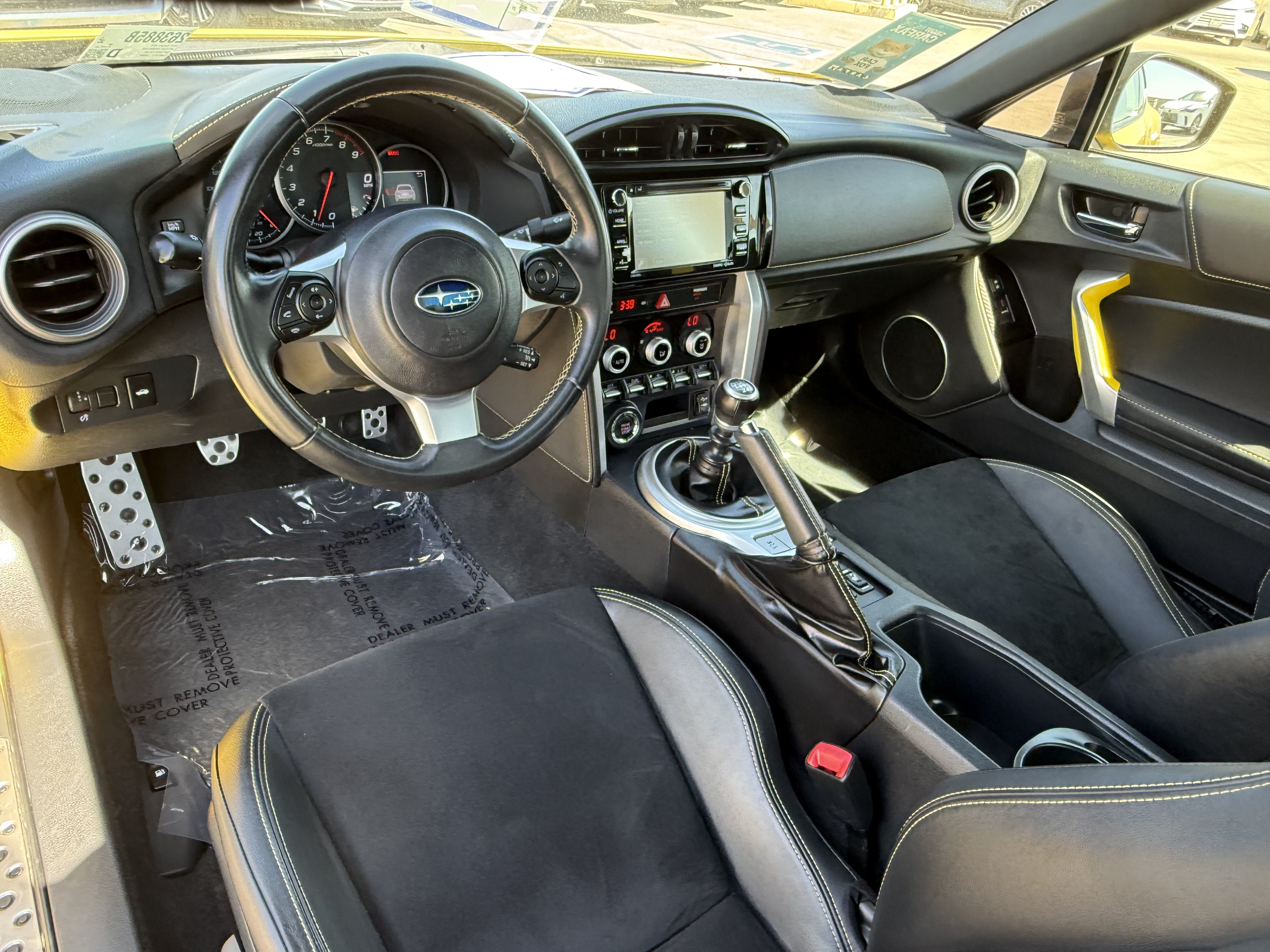 Used 2017 Subaru BRZ Series.Yellow RWD image 28