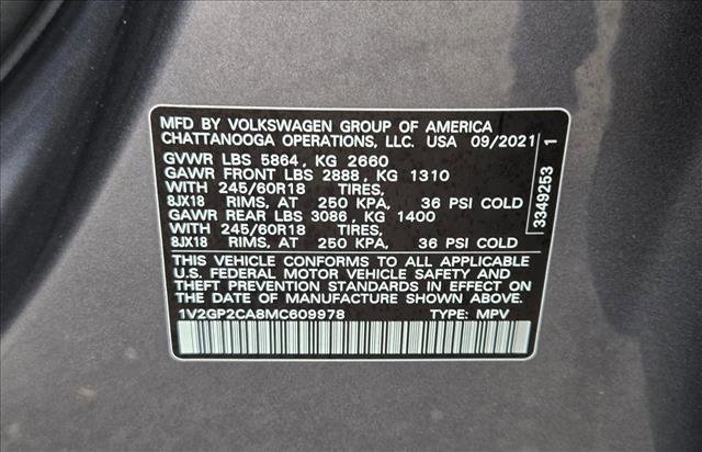 Used 2021 Volkswagen Atlas S image 23