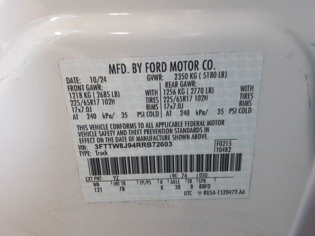 Certified 2024 Ford Maverick XLT w/ Equipment Group 300A Standard AWD/4WD image 30