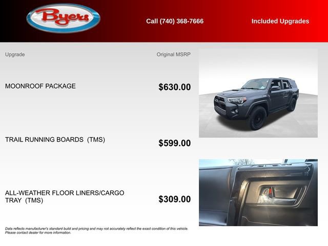 Used 2023 Toyota 4Runner TRD Off-Road Premium w/ Moonroof Package image 5