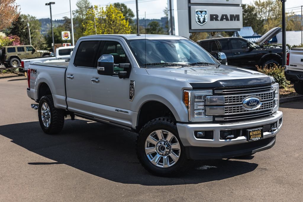 Used 2018 Ford F350 Platinum w/ Platinum Ultimate Package AWD/4WD image 2