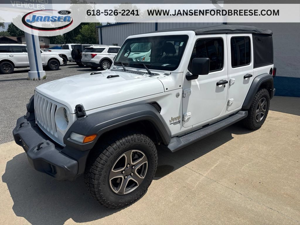 Used 2018 Jeep Wrangler Unlimited Sport S AWD/4WD image 3