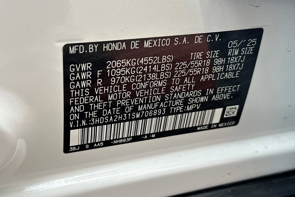 Certified 2025 Acura ADX AWD image 29
