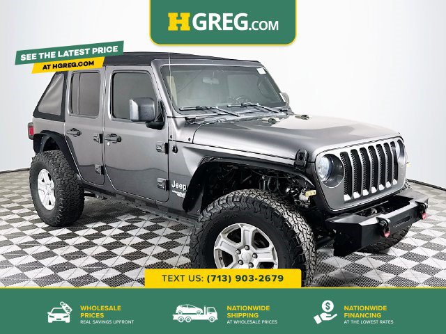Used 2019 Jeep Wrangler Unlimited Sport S AWD/4WD image 1