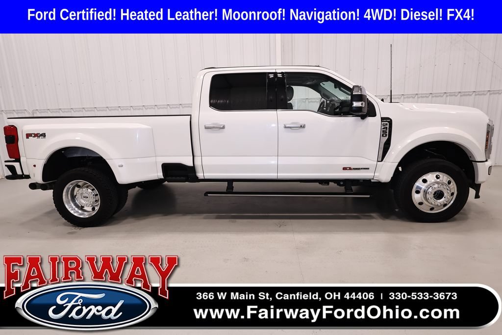 Certified 2024 Ford F450 Limited w/ FX4 Off-Road Package AWD/4WD image 1