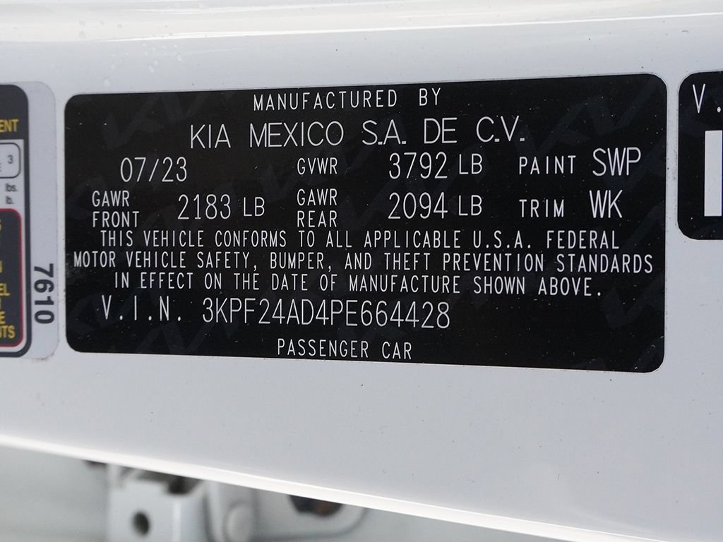 Used 2023 Kia Forte LXS w/ LXS Technology Package FWD image 47