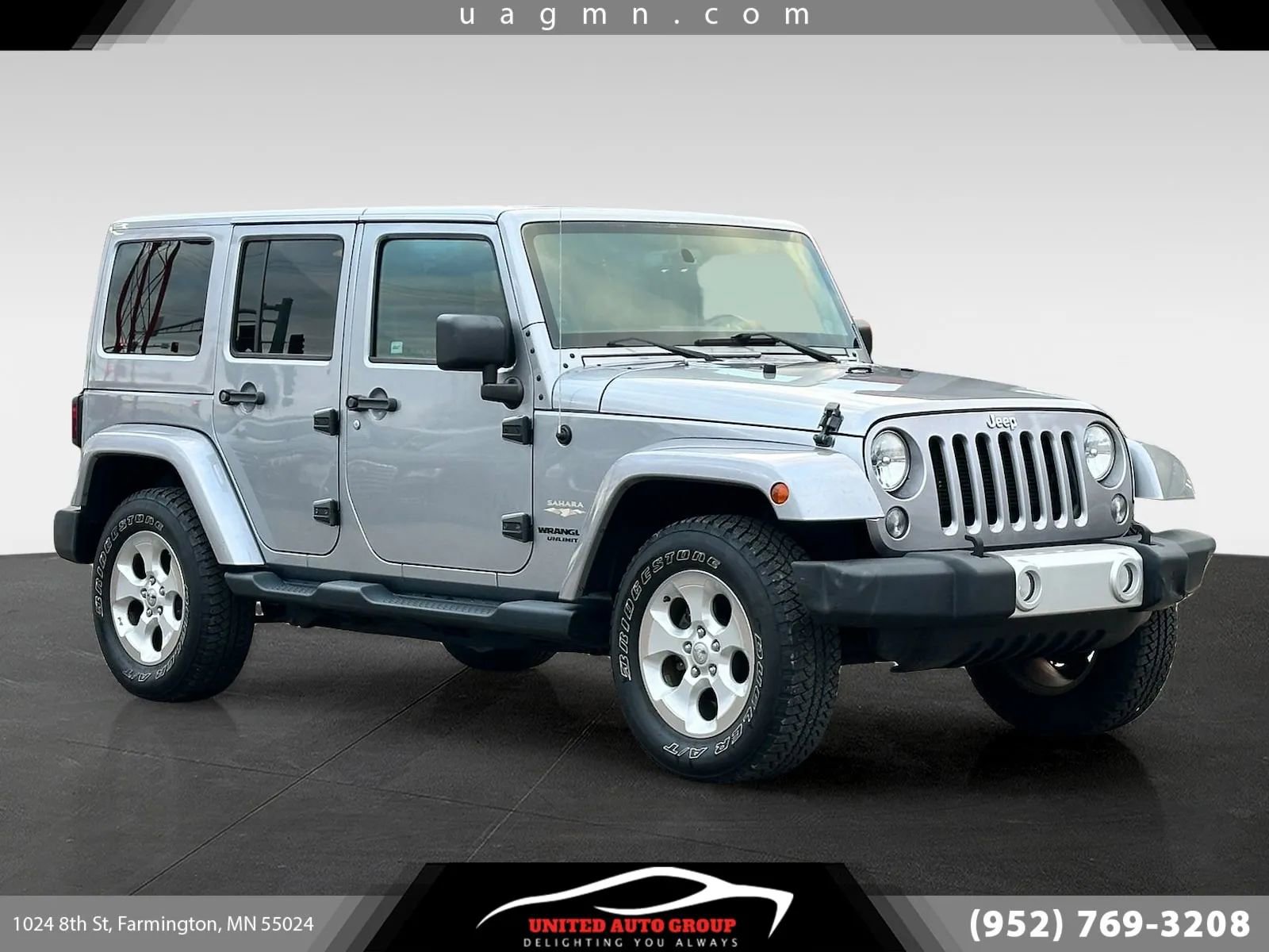 Used 2014 Jeep Wrangler Unlimited Sahara w/ Connectivity Group AWD/4WD image 1