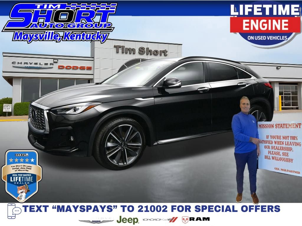 Used 2025 INFINITI QX55 Luxe
