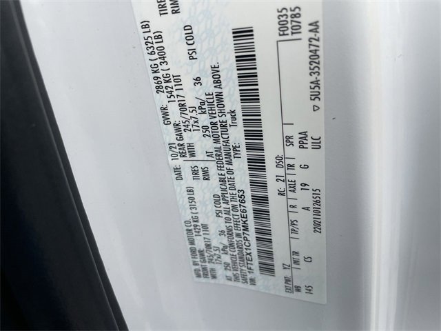 Used 2021 Ford F150 XL w/ Equipment Group 101A High image 31