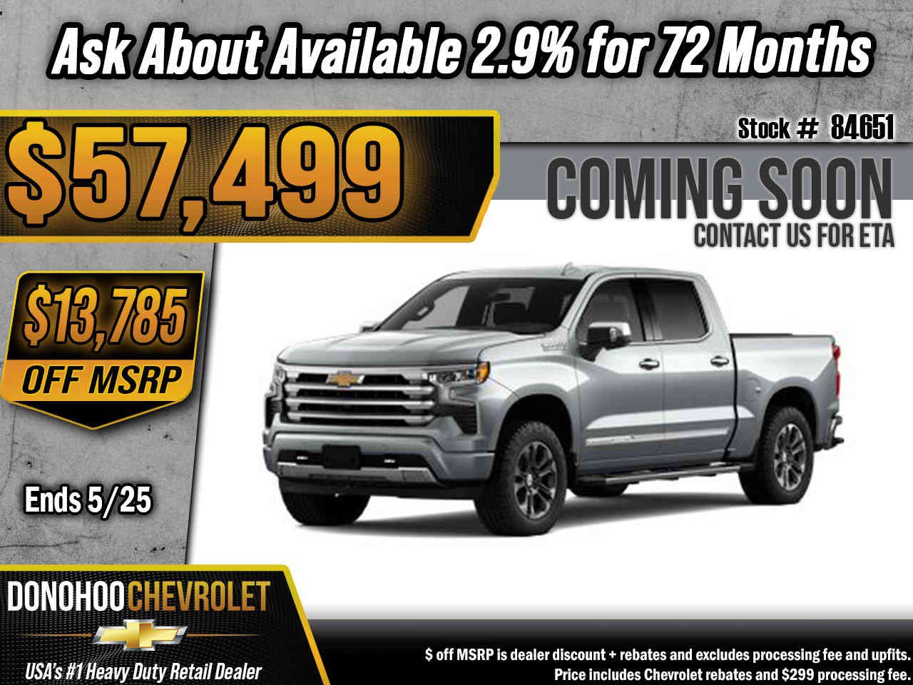 New 2026 Chevrolet Silverado 1500 High Country w/ Technology Package