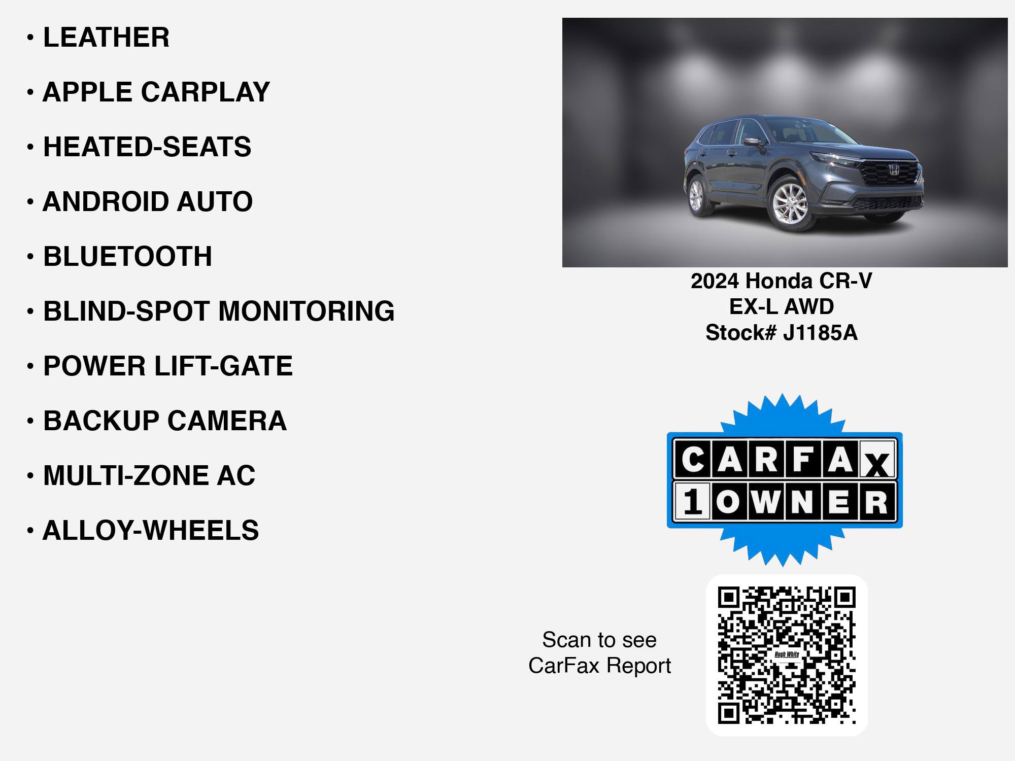 Used 2024 Honda CR-V EX-L image 7
