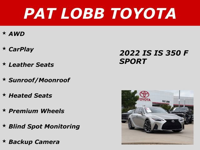 Used 2022 Lexus IS 350 F Sport image 39