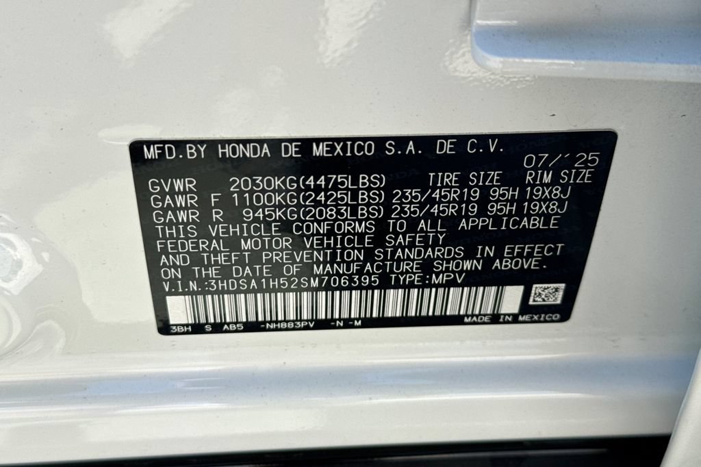 Certified 2025 Acura ADX A-Spec FWD image 36