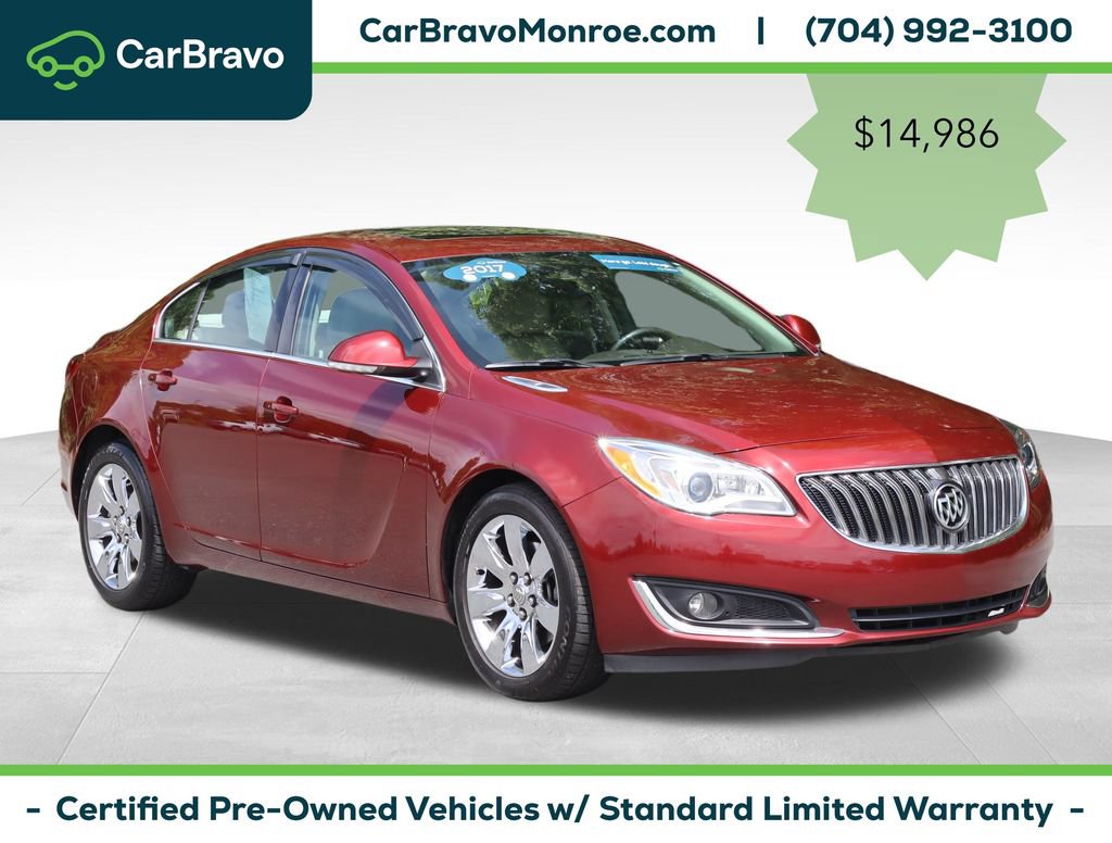 Certified 2017 Buick Regal Premium w/ Driver Confidence Package #1 FWD image 9