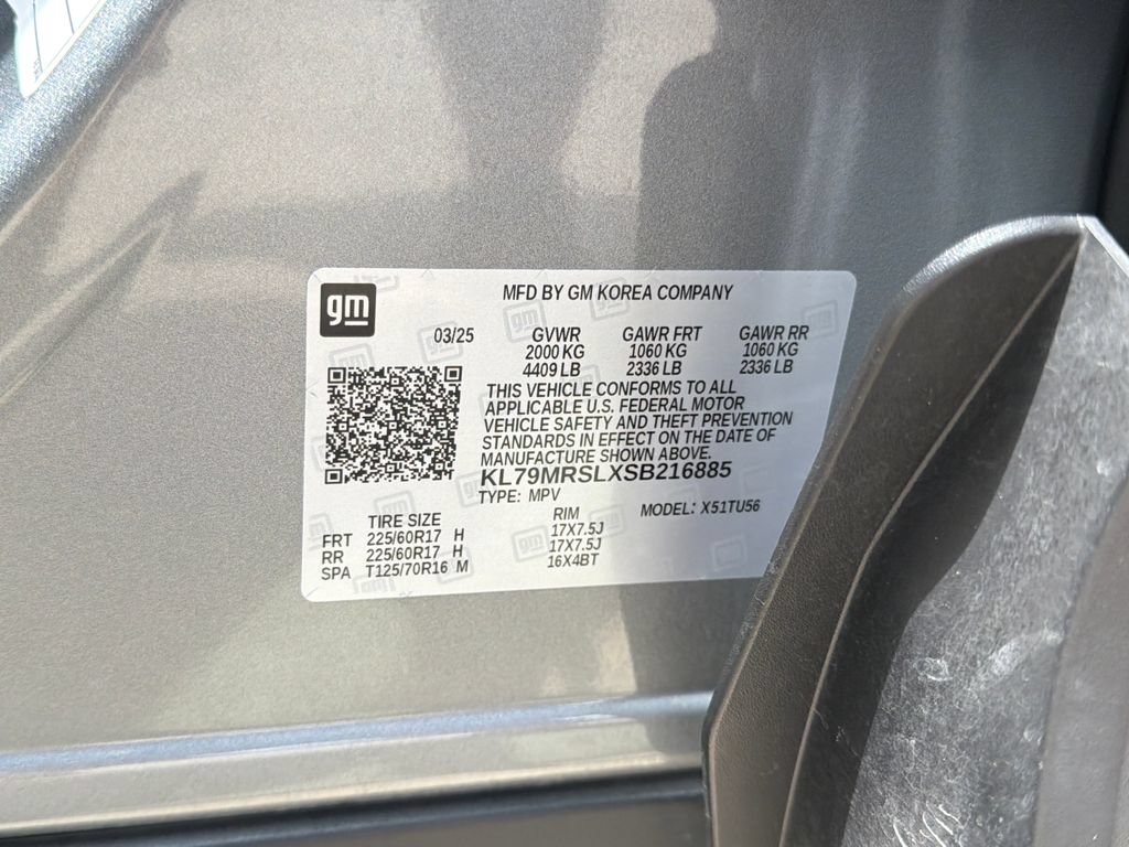 Certified 2025 Chevrolet TrailBlazer LT AWD/4WD image 29