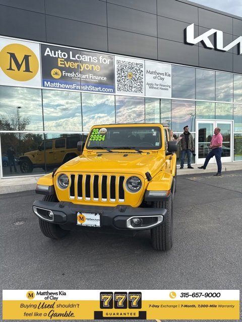 Used 2020 Jeep Wrangler Unlimited Sahara w/ Dual Top Group