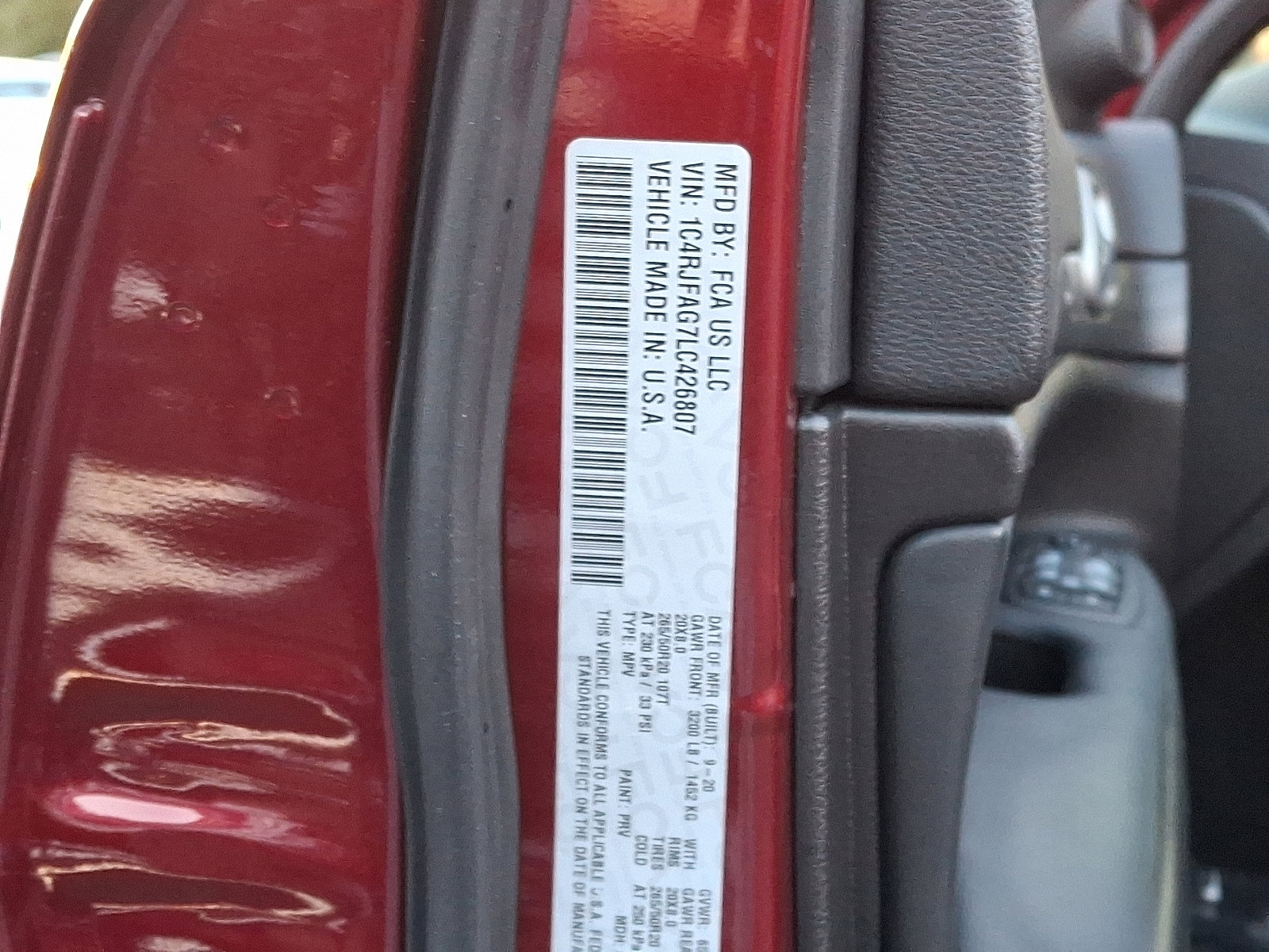 Used 2020 Jeep Grand Cherokee Altitude image 27