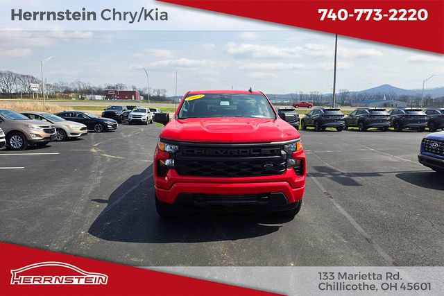 Used 2023 Chevrolet Silverado 1500 Custom w/ LPO, Dark Essentials Package AWD/4WD image 2