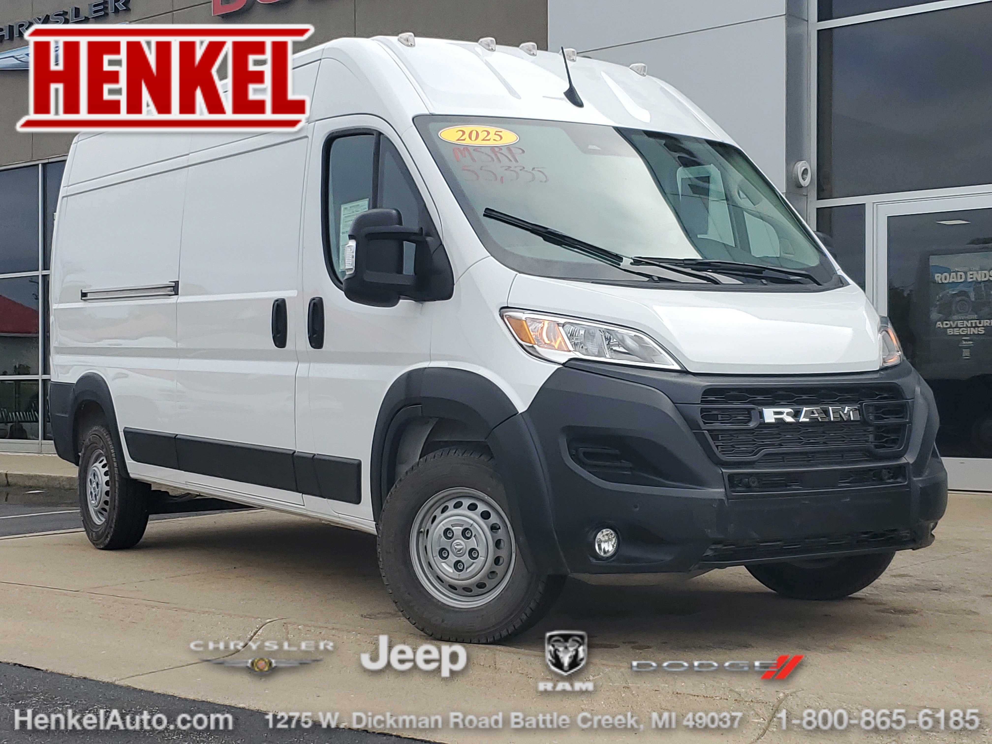 Used 2025 RAM ProMaster 2500 w/ Safety Group image 1