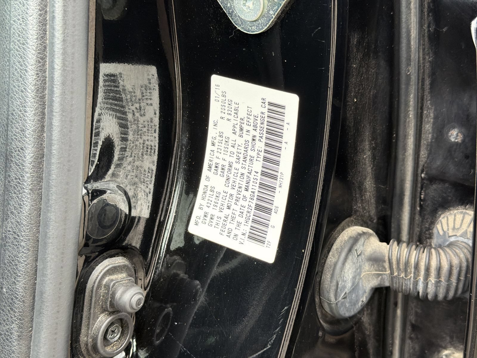 Used 2016 Honda Accord EX image 36