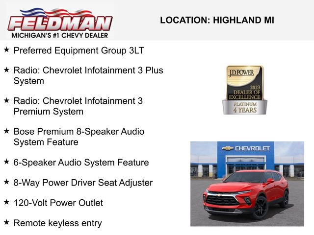 New 2025 Chevrolet Blazer LT w/ Sound & Technology Package image 3