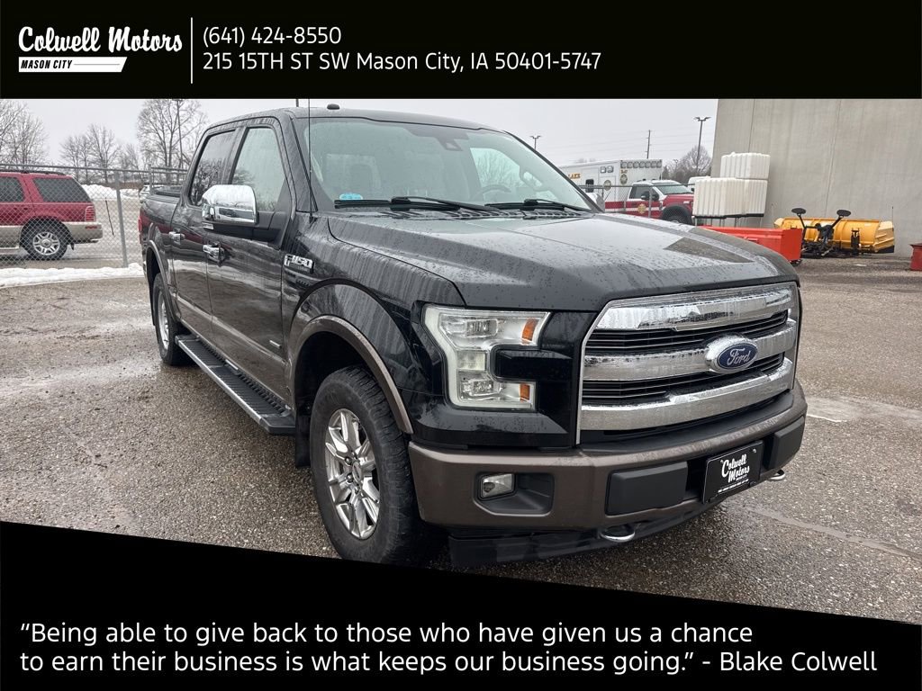 Used 2017 Ford F150 Lariat w/ Equipment Group 502A Luxury