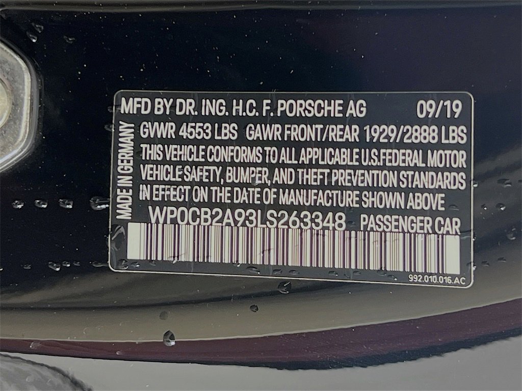 Certified 2020 Porsche 911 Carrera 4S image 33